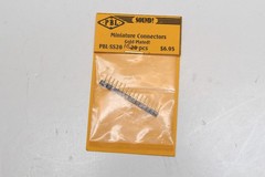 SN3 PBL DCC SOUND MINIATURE CONNECTORS GOLD PLATED PBL-SS20 PARTS 16 OF 20