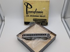 HO SCALE PENNSYLVANIA SCALE MODELS INDIANA RAILROAD INTERURBAN TROLLEY STREETCAR