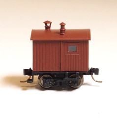 Brass N-scale 30056 Westmodel Logging Caboose early American era