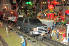 Lionel 18438 Pennsylvania PRR Powered Dodge Insp. Truck w/ 3 Pos Rev. O/027 ga.