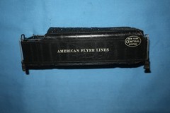 American Flyer S Gauge NYC Hudson Steam Locomotive Tender Shell.