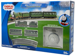 Bachmann Thomas & Friends Emily’s Passenger Set N Scale Electric Train Set 24031