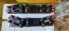 Rail King O Scale MTH Locomotive and Dummy Set New In Box Rs-3 Diesel Engine.