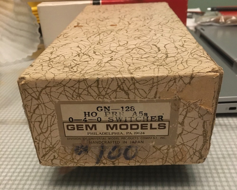PRR CLASS A5s LOCOMOTIVE HO in BRASS from GEM MODELS GN-128 painted