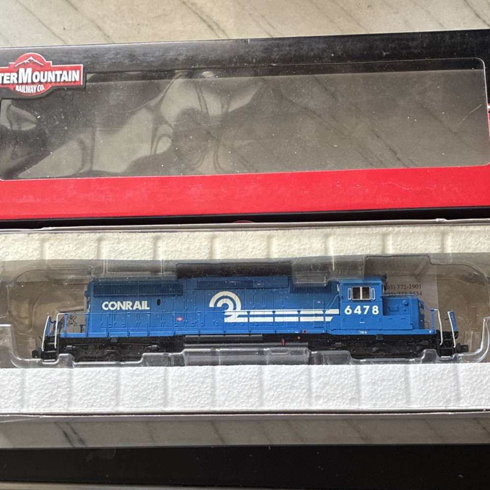 InterMountain HO SD40-2 Diesel Locomotive DCC +Sound Conrail 6478 49344S-04