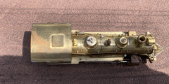 HO United Virginia & Truckee 4-6-0 No. 26 Steam Locomotive Brass Unpainted