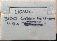 Lionel 3100 Great Northern 4-8-4 Steam Engine w/Sound of Steam O-Gauge SRVCD *