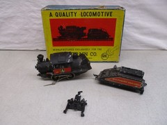 Diamond Stack Mother Hubbard Camel Back Locomotive and Tender 0-4-0 HO Scale