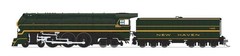 Broadway HO 8087 Class I-5 4-6-4 – Standard DC – Stealth Brass Hybrid New Haven