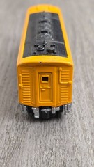 Vintage Pacific Express 1730 Pull Back Train Engine Diecast Toy HO Scale 6.5″