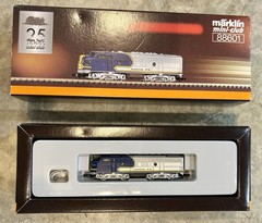 Marklin 88601 Z Scale Blue Santa Fe F7 Diesel
