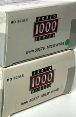 Life-Like Proto 1000 Series HO Scale Alco DL-109 Locomotive paired “A-B” set.