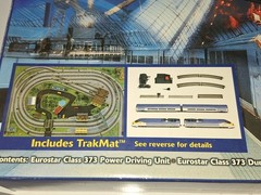 Hornby R806 Eurostar 4 Part Boxed Set &Track. New Old Stock. Mint Cond. OO Scale