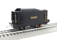 Lionel Prewar 1930s, O, 259T, Lionel Lines Tin 4 Wheel Tender, C-7 Excellent