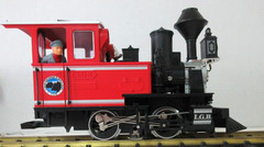 LGB 2017D CUSTOMIZED L.G.B. 0-4-0 STEAM ENGINE W/ SMOKE