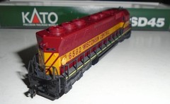 Kato N scale – Wisconsin Central Railroad SD45 #6582 DC – 176-31D