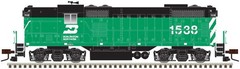 Atlas HO Scale ~ New ~ GP7 ~ Master Gold ~ Burlington Northern #1554 ~ DCC Sound