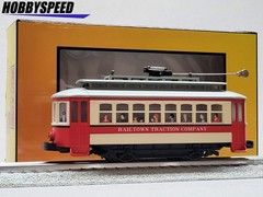 MTH RAILKING RAILTOWN TRACTION COMPANY BUMP N GO TROLLEY O GAUGE car 30-5260 NEW