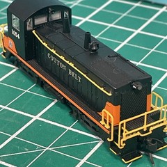 New! N-Scale BWL 9388 EMD SW7, Cotton Belt #1054 Stealth $ 189.99 Make offer
