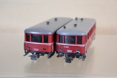 PIKO 5/6100 HO GAUGE DB VT 135 TREIBWAGEN RAILCAR LOCOMOTIVE 70937 2 CAR SET op