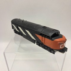 HO Scale AHM Tempo Canadian National #6536 Zebra F3 Diesel Locomotive Engine
