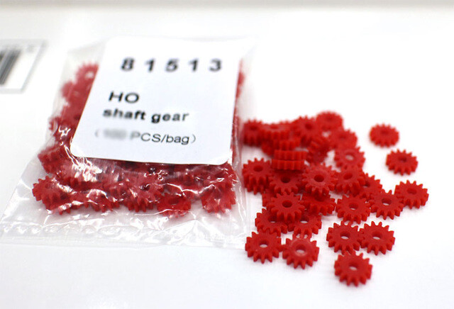 10 PCS 1/87 13-16 Tooth Gear Model Train Ho Scale Electric Gear Axle Accessories