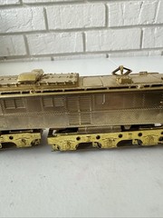 Custom NJ Brass EL-307 HO Brass Train New York Central Class P-2 Electric ~AS IS