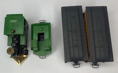 VTG Egger-Bahn 1009EB 0-4-0 Steam Loco EB #5 Tender Set Union Pacific Green READ