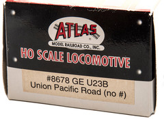 HO Atlas Union Pacific U23B diesel engine in original box