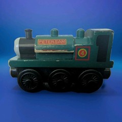 Thomas & Friends Vintage Wooden Peter Sam Green Toy Train Engine