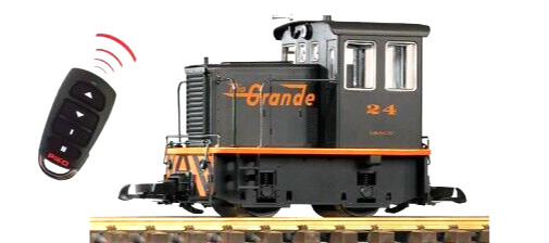 PIKO ~ G Scale ~ Denver & Rio Grande ~ Battery-Powered R/C, w/Sound ~ 38513