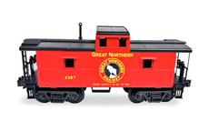 Atlas O Gauge Industrial Rail Great Northern (#604) Steam Locomotive Freight Set