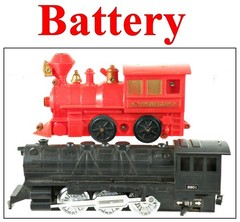 Battery Powered Plastic Locos (One Marx) /73/