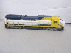 OVERLAND MODELS~ BRASS ~ SANTA FE B39-8 LOCOMOTIVE # 7400~LIGHT WEATHER~HO SCALE