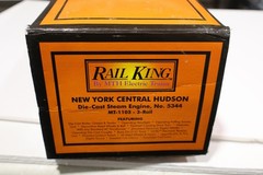 Rail King MTH #5344 New York Central Hudson Steam Engine MT-1103 Die Cast Train