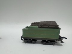 AHM/Rivarossi HO Scale 2-4-0 Bowker steam locomotive and tender Untested