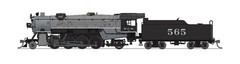 Broadway Limited Imports N 7834 USRA Heavy Mikado, Kansas City Southern #562
