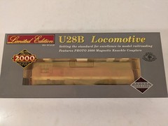 HO GE U28B CB&Q Chicago Burlington & Quincy DCC Ready NIB NOS # 31076