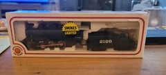 HO Bachmann Locomotive USRA 0-6-0 Santa Fe 2126 & Slope Tender A.T.& S.F.