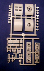 HIGHLINERS Undecorated #2001 F-7-A / B Fan & Detail Parts Set As Pictured