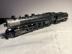 HO Scale Undecorated Unknown Brand 4-8-2 DCC/Sound NO BOX READ DESCRIPTION