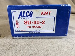 ALCO Models HO Brass D-170 E.M.D. SD-40-2 HI Hood Unpainted