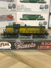 Atlas Classic N RS-1 CNW Chicago & North Western #231 customized Weathered