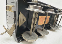 LIONEL PREWAR STANDARD GAUGE 384-T EARLY TENDER BLACK BRASS TRIM