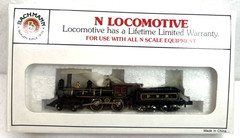 Bachmann N Scale 4-4-0 Pennsylvania Steam Locomotive Model Train Engine 11753