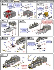N Scale Class C Shay Locomotive Shell Kit by Showcase Miniatures (5016)