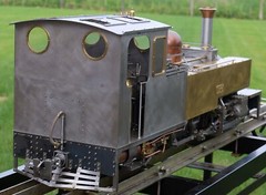 3 1/2 inch Gauge Manning Wardle 2-6-2T STEAM LOCOMOTIVE TRACTION MODEL ENGINE