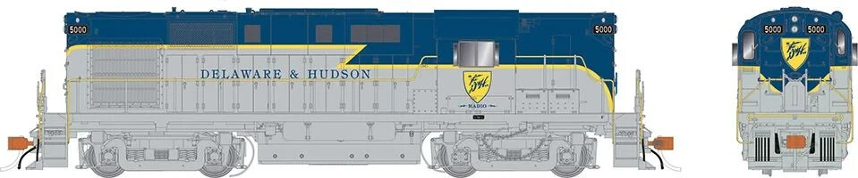 HO RS-11 (DC/Silent): Delaware & Hudson – Lightning Stripe: #5000