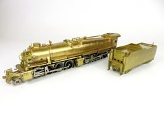 NJ Custom Brass ST-808 HO Scale Pennsylvania HC-1s 2-8-8-0 Steam Locomotive