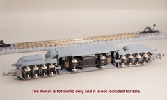 1/160 (N-scale) WWII German Nr.16 Armored Train resin kit (motor not included)